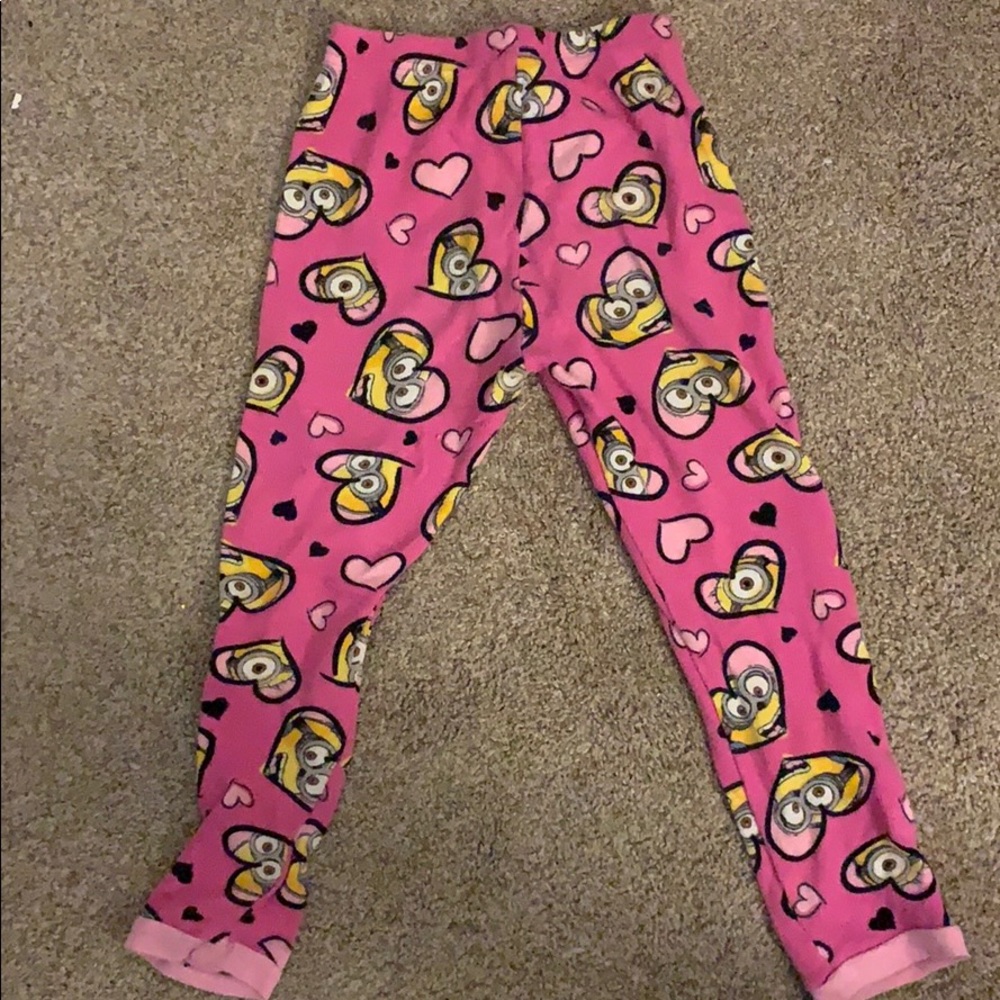 Pink minion pajamas